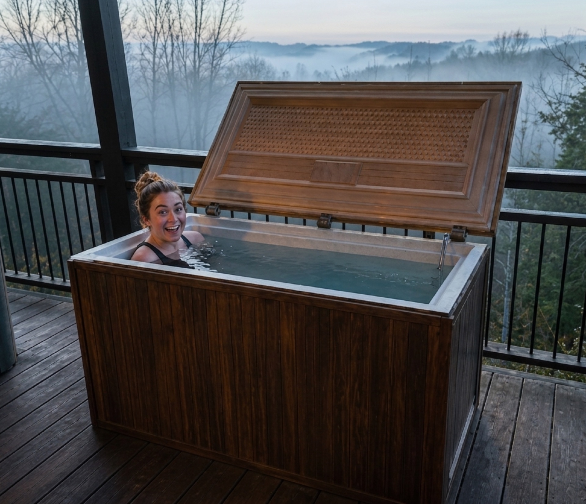 Chill Out in the Cold Plunge